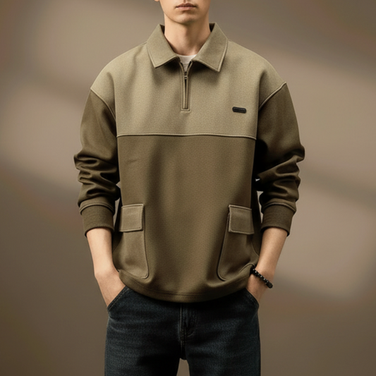 Deacon | Men’s Long-Sleeve Polo Sweater