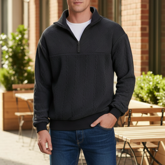 Corbett | Men’s Cable Knit Sweater