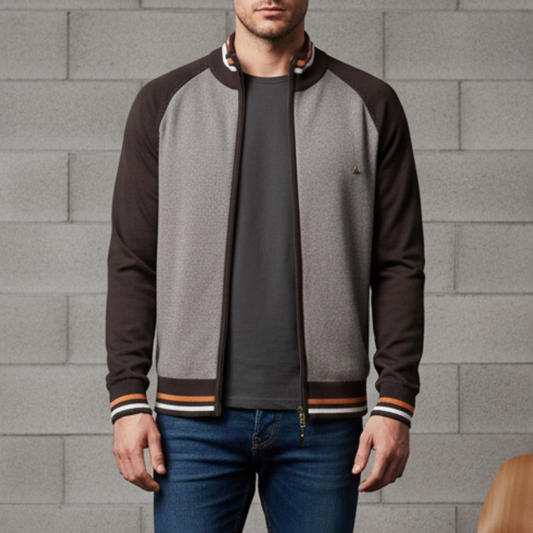 Gannon | Men’s Stand-Collar Cardigan