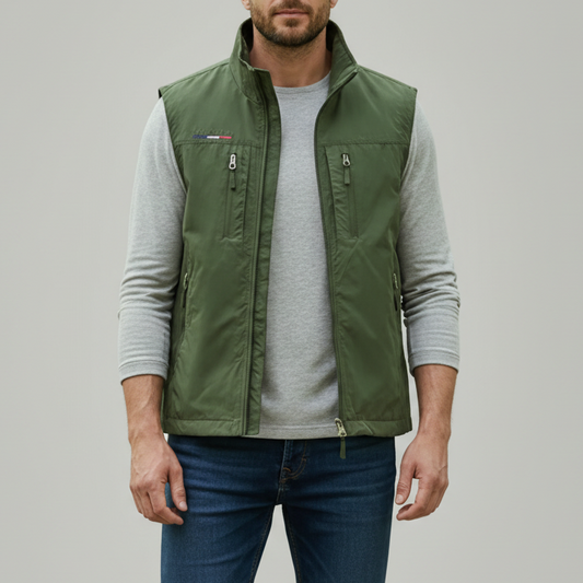Lawson | Men’s Zip-Front Stand-Collar Vest