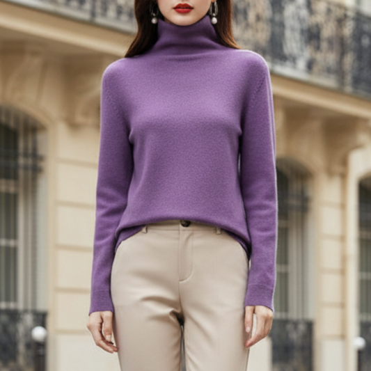 Celeste | Women’s Turtleneck Knit Sweater