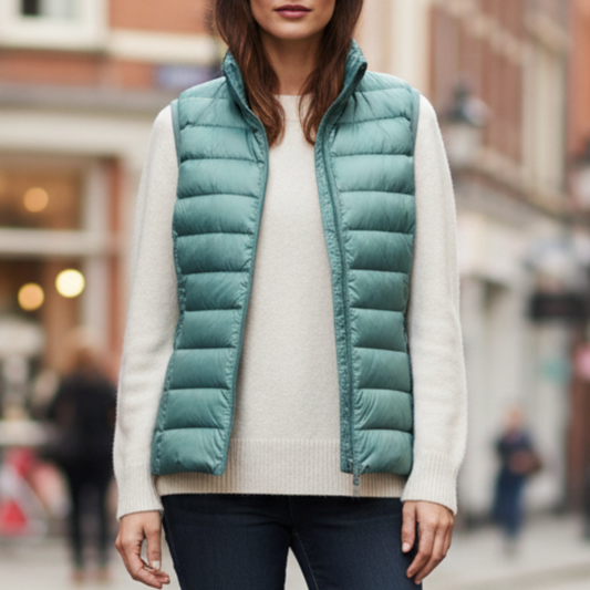 Marlowe | Women’s Quilted Zip-Up Vest