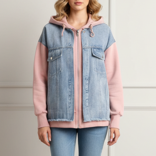 Callista | Women’s Hooded Denim Jacket