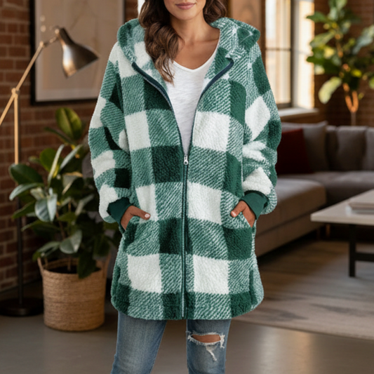 Brynleigh | Women’s Hooded Zip-Up Coat