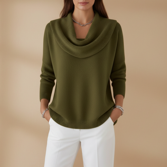 Liana | Women’s Cowl Neck Sweater