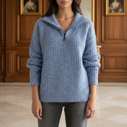 Blythe | Women’s Half-Zip Knit Sweater