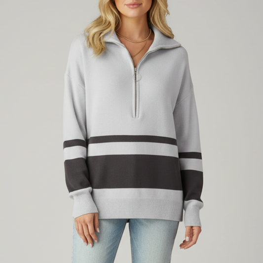 Marceline | Women’s Quarter-Zip Winter Sweater