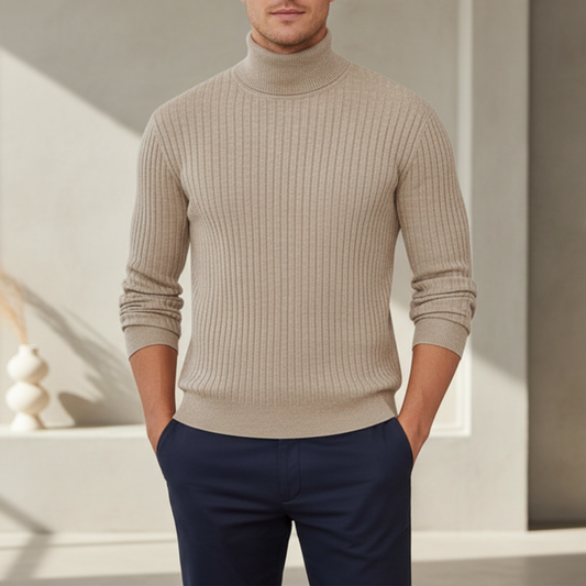 Roderick | Men’s Turtleneck Knit Sweater