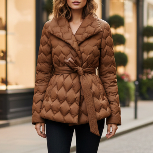 Danica | Women’s Belted Down Jacket