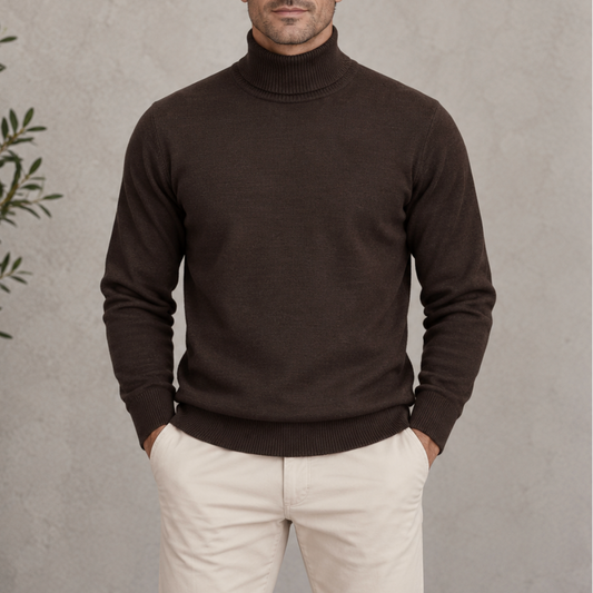 Darian | Men’s Turtleneck Knit Sweater