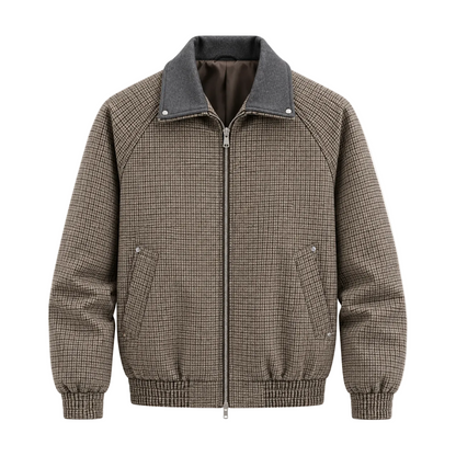 Bramford | Men’s Checkered Zip-Up Jacket