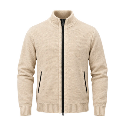 Dustin | Men’s Full-Zip Knit Jacket