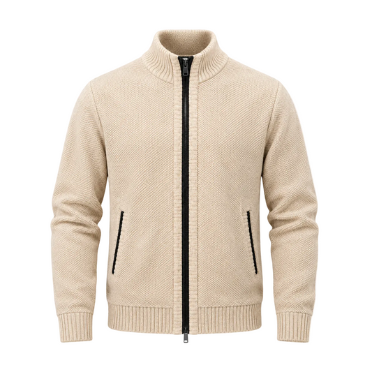 Dustin | Men’s Full-Zip Knit Jacket