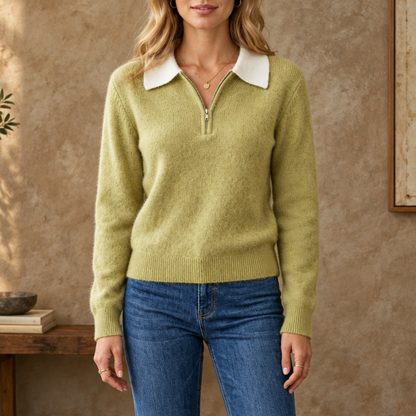 Lavinia | Women’s Knit Polo Sweater