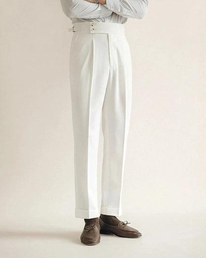Maithan | Men’s Sorrento Tailored Wool Blend Trousers