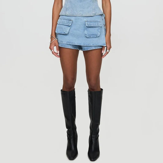 Cassidy | Women’s Modern Pocket Mini Skirt