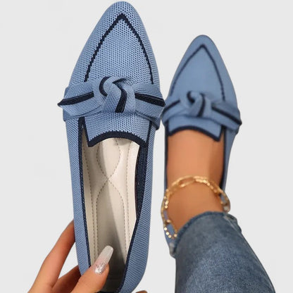 Isadora | Women’s Orthopedic Pointed Toe Knit Loafers