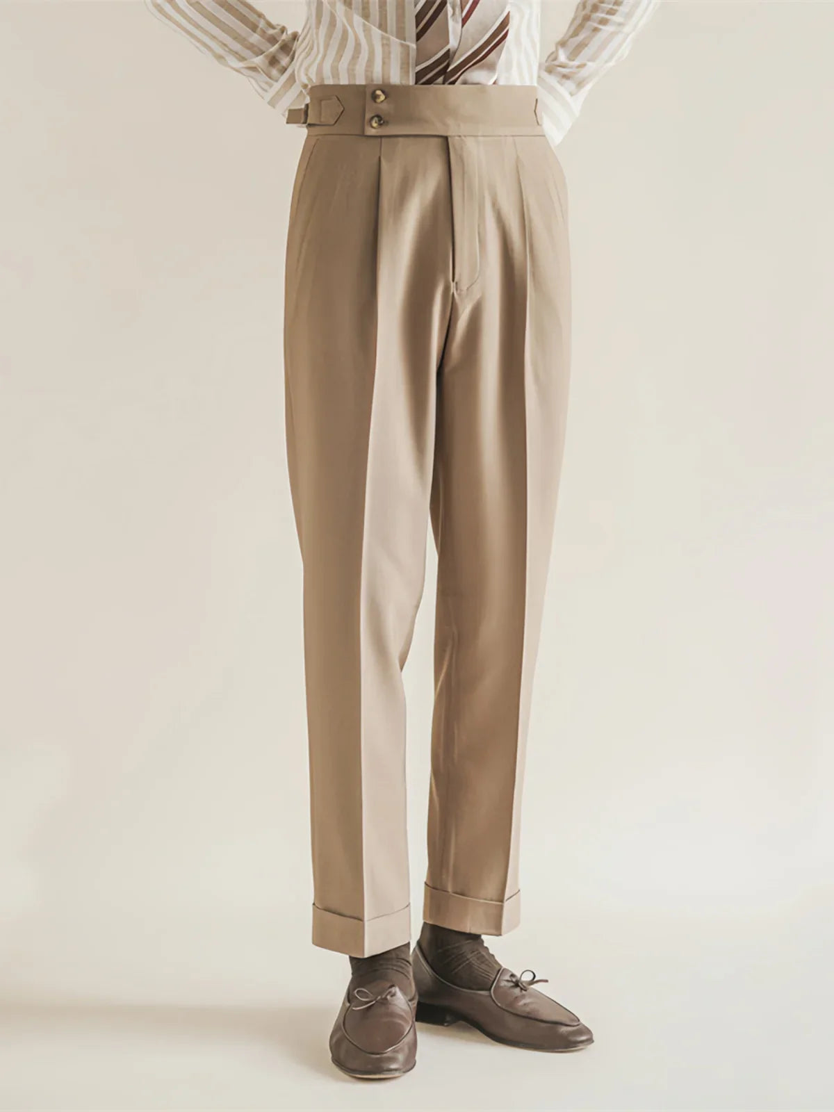 Maithan | Men’s Sorrento Tailored Wool Blend Trousers