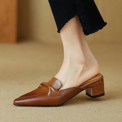 Ophelia | Women’s Bow Pointed-Toe Heels