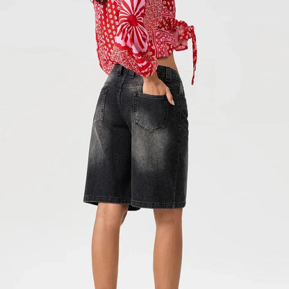 Ronna | Women’s Low Rise Denim Shorts