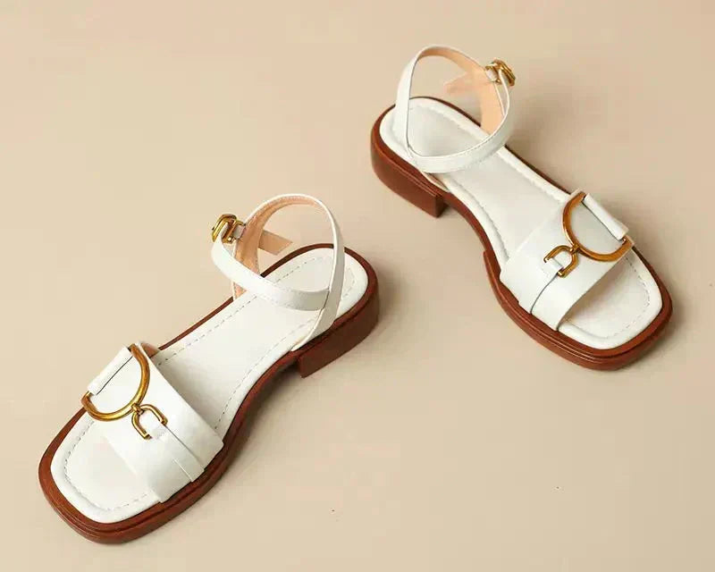 Zephyra | Women’s Buckled Flat Sandals