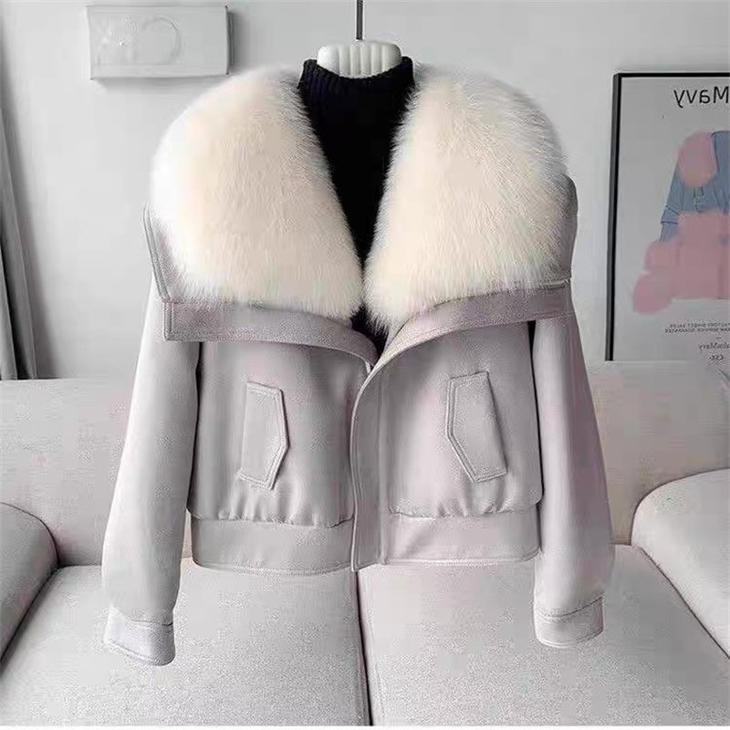 Blaire | Women’s Collar Suede Jacket