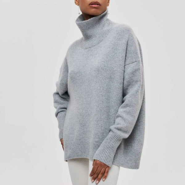 Cassia | Women’s Oversized Turtleneck Sweater