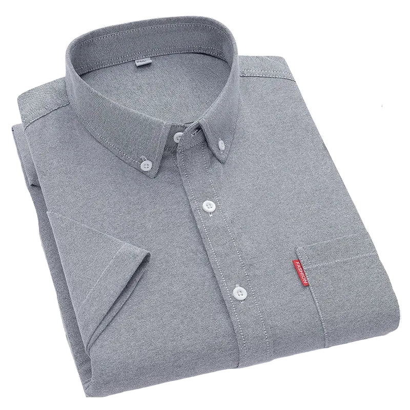 Ace | Men’s Lightweight Cotton Button Up Summer Shirt