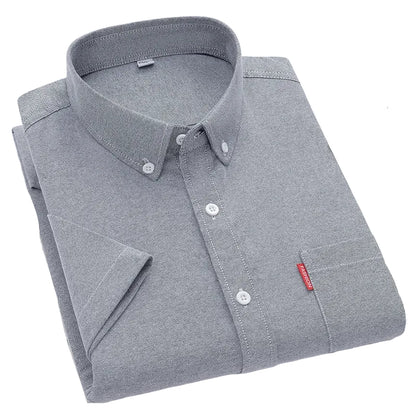 Ace | Men’s Lightweight Cotton Button Up Summer Shirt