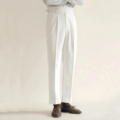 Maithan | Men’s Sorrento Tailored Wool Blend Trousers
