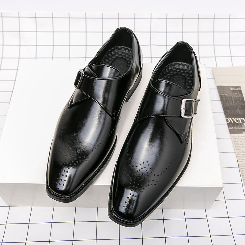 Dunstan | Men’s Buckle Strap Shoes