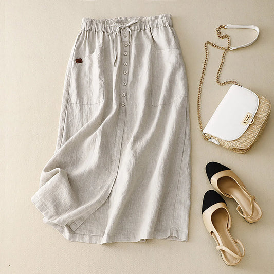 Gwendolyn | Women’s A-Line Midi Skirt