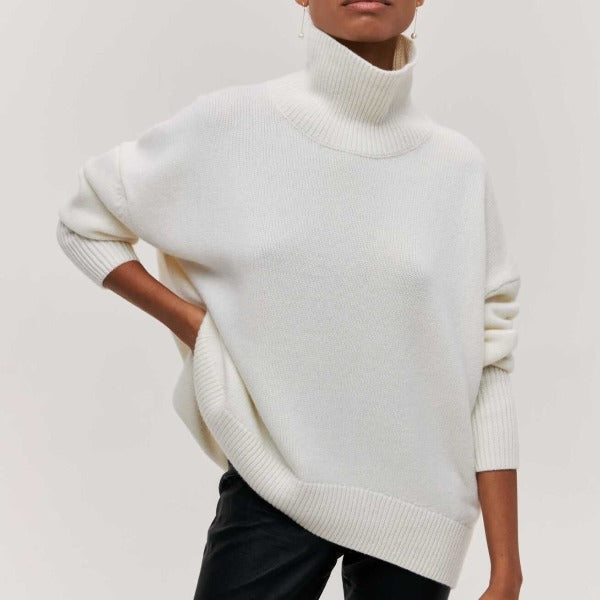 Cassia | Women’s Oversized Turtleneck Sweater