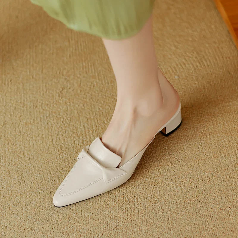 Ophelia | Women’s Bow Pointed-Toe Heels