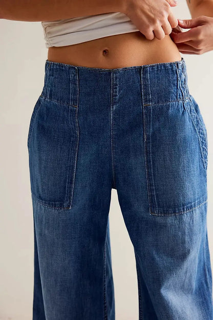Kendall | Women’s Wide-Leg Denim Jeans