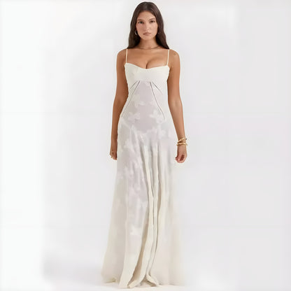 Athena | Women’s Lace Maxi Wedding Guest Dress