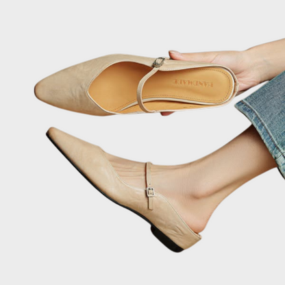 Briarlyn | Women’s Genuine Leather Slip-On Orthopedic Mules