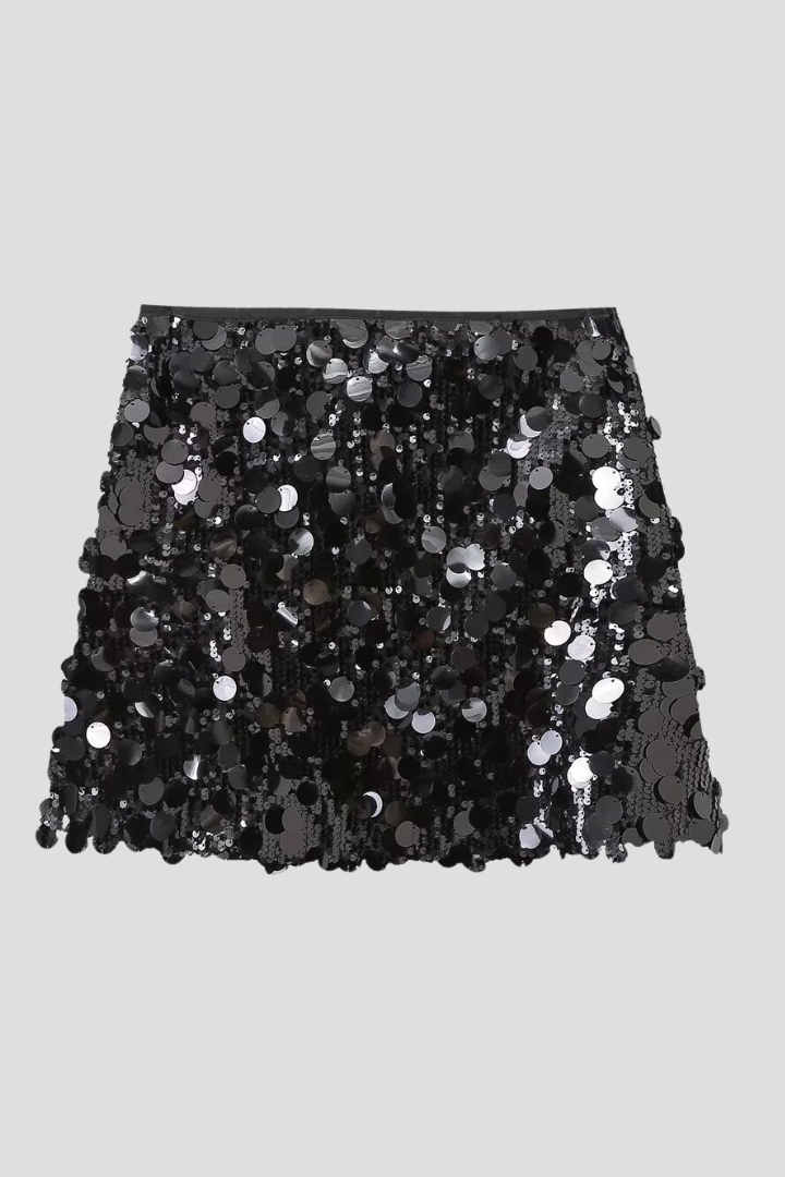 Sloane | Women’s Sparkling Sequin Mini Skirt