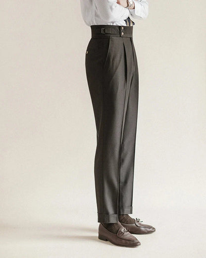 Maithan | Men’s Sorrento Tailored Wool Blend Trousers