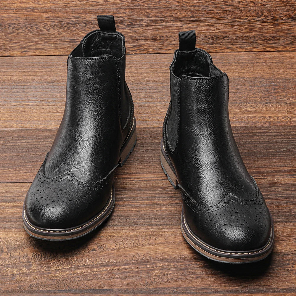 George | Men’s Classic Chelsea Warm Boots