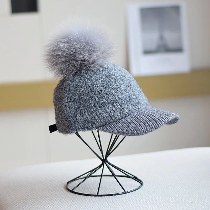 Aubrielle | Women’s Brimmed Winter Cap
