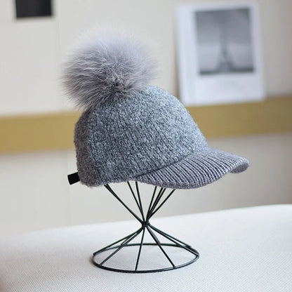 Aubrielle | Women’s Brimmed Winter Cap