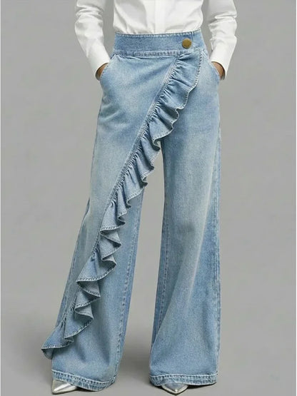 Thalia | Women’s Wide Leg Jeans