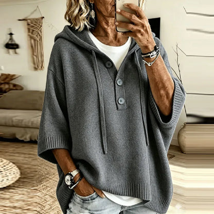 Coralie | Women’s Hooded Knit Sweater