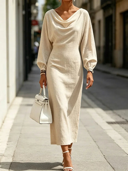 Lilliana | Women’s Cowl Neck Dress