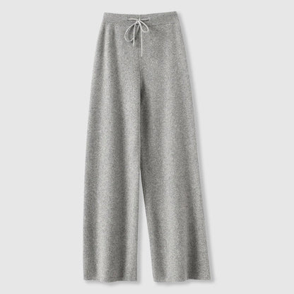 Brianna | Women’s Maternity Soft Knit Drawstring Wide-Leg Trousers