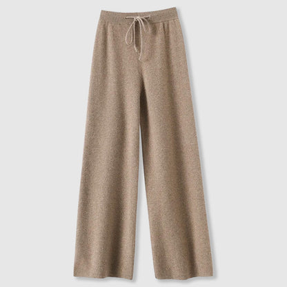 Brianna | Women’s Maternity Soft Knit Drawstring Wide-Leg Trousers