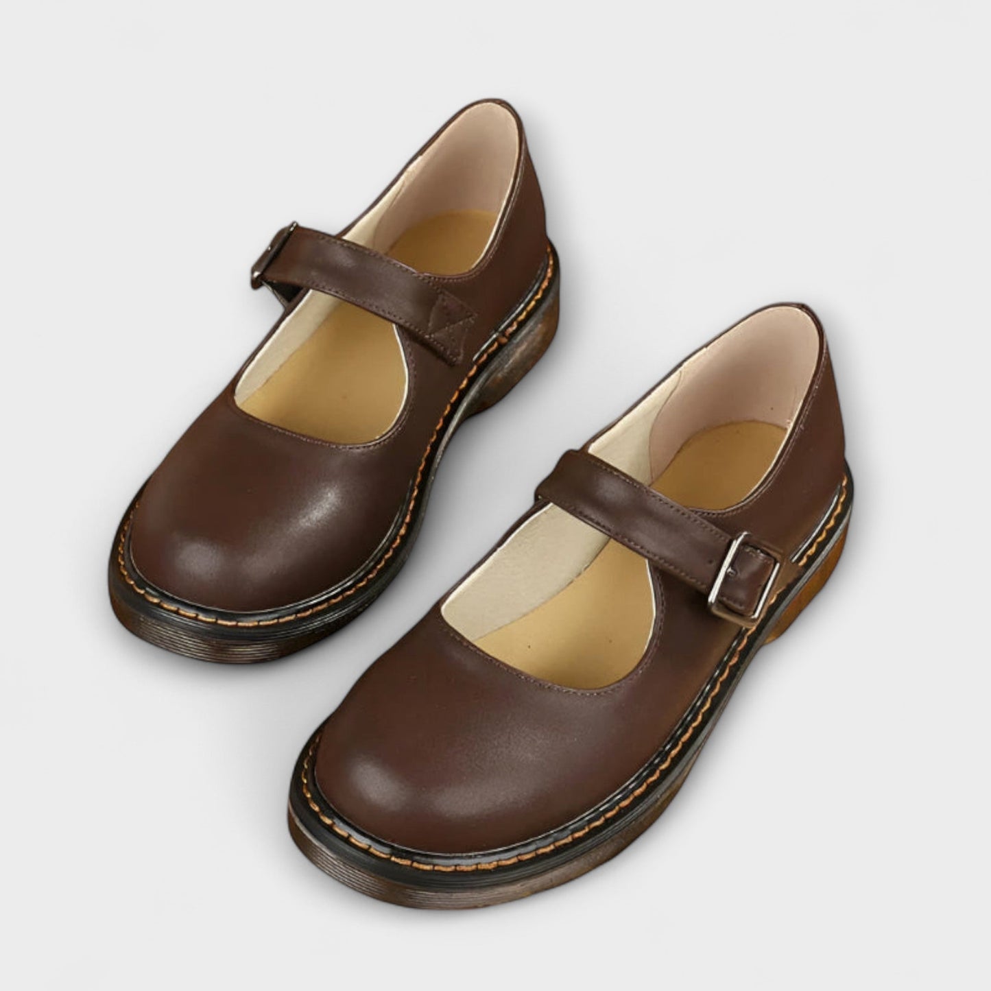 Ellery | Women’s Buckle Strap Mary Jane Flats