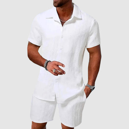 Hollis | Men’s Shirt and Shorts Set