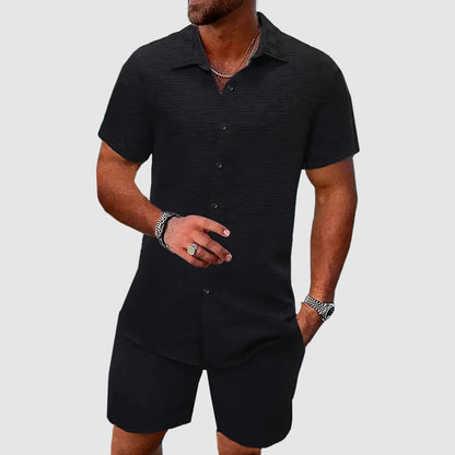 Hollis | Men’s Shirt and Shorts Set